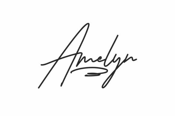 Amelyn: Elevating Design with Elegant Script Typography