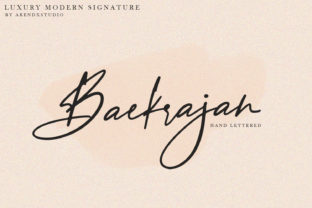 Baekrajan: The Versatile Script for Modern Design