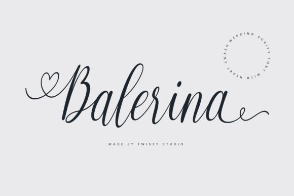 Balerina: Elevating Wedding Design with Graceful Typography