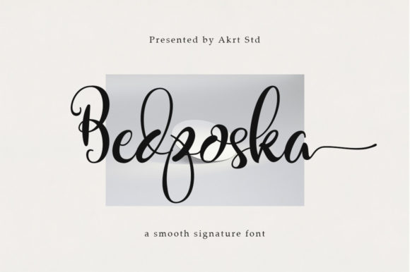 Bedposka: Elevate Your Design with Flowing Script Typography