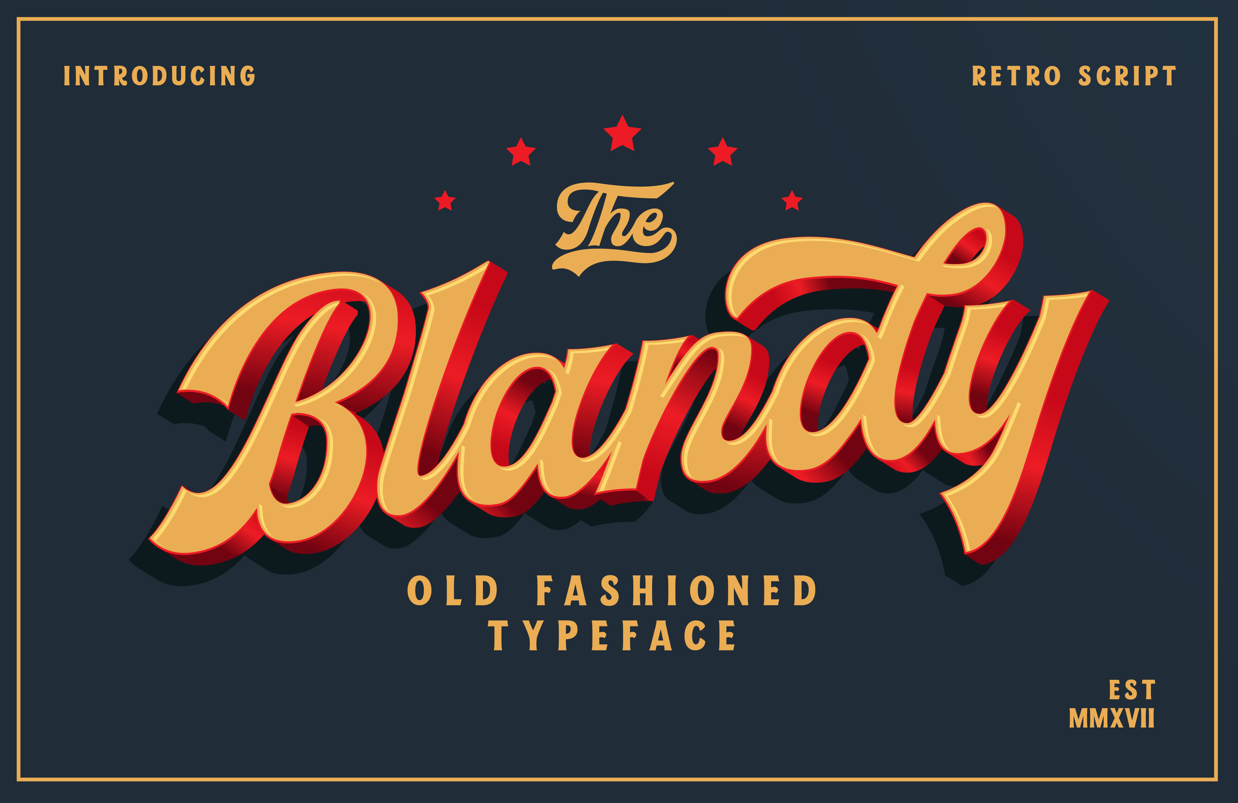 Blandy: Vintage Charm Meets Modern Design Versatility