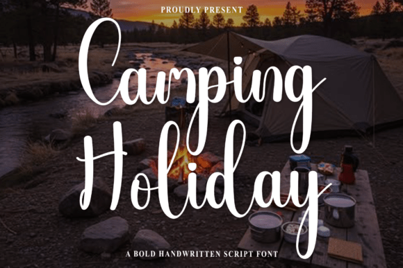 Camping Holiday: A Typeface That Captures the Spirit of Adventure