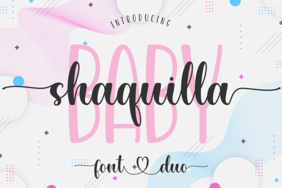 Elevate Your Designs with Baby Shaquilla Typography
