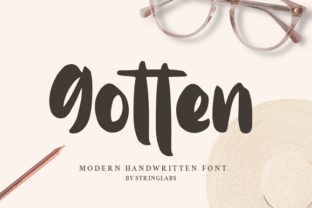 Gotten: The Script Font for Elegant, Authentic Design