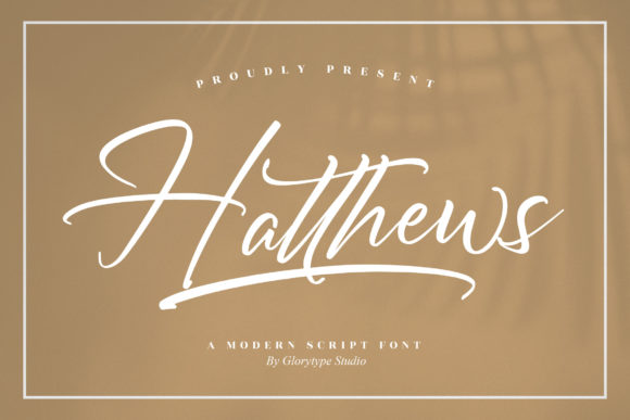 Hatthews: A Script Font for Elegant Design