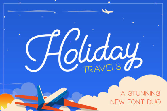 Holiday Duo: Elevate Your Visual Design with Perfect Typography
