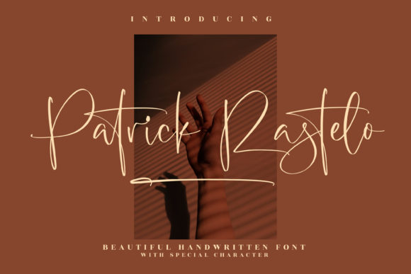 Patrick Rastelo: The Graceful Script Font for Modern Designs