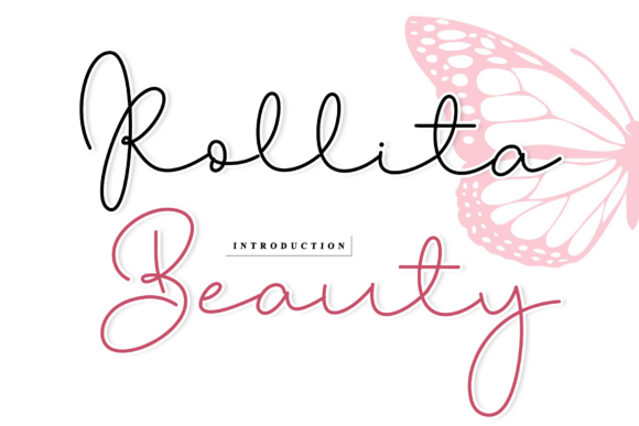Rollita Beauty: The Script Font for Artisanal Branding