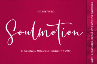 Soulmotion: Sweet Script with Stunning Swashes