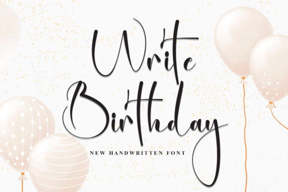 Write Birthday: A Lighthearted Script for Celebratory Design
